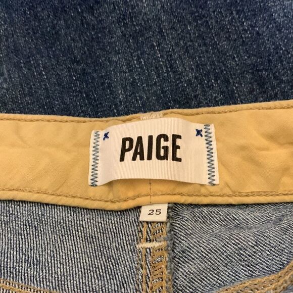Paige Jimmy Jimmy skinny denim jeans. Size 25 Inseam 29” - Picture 7 of 9